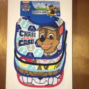 🐾NWT Paw Patrol 5-Pack Bibs